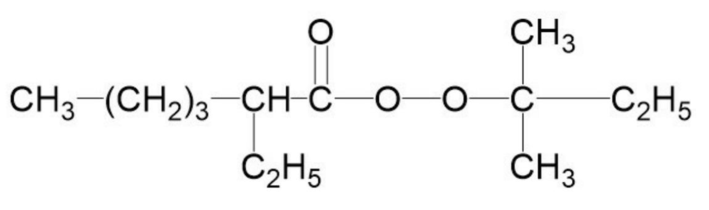 tert-Amyl peroxy-2-ethylhexanoate Molecular Structure