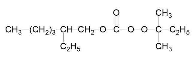 tert-Amylperoxy 2-ethylhexyl carbonate Molecular Structure