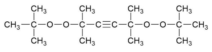 2,5-Dimethyl-2,5-di(tert-butylperoxy) hexyne-3 Molecular Structure