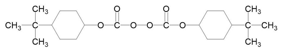 Di(4-tert-butylcyclohexyl) peroxydicarbonate Molecular Structure