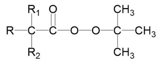 tert-Butyl peroxyneodecanoate, 75% Molecular Structure