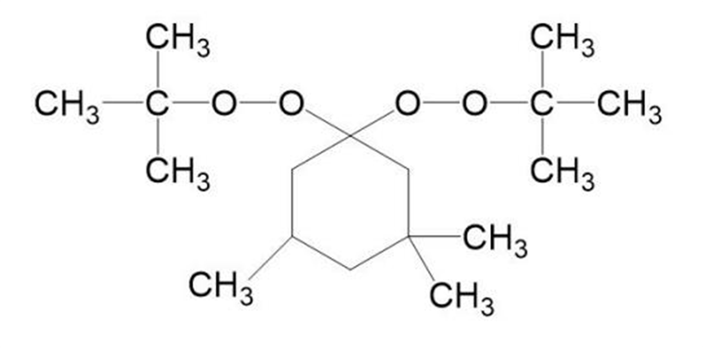 1,1-Di(tert-butylperoxy)-3,3,5-trimethylcyclohexane Molecular Structure