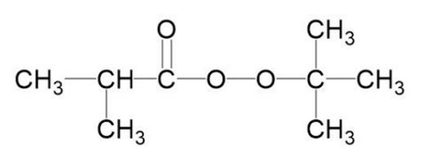tert-Butyl peroxyisobutyrate Molecular Structure