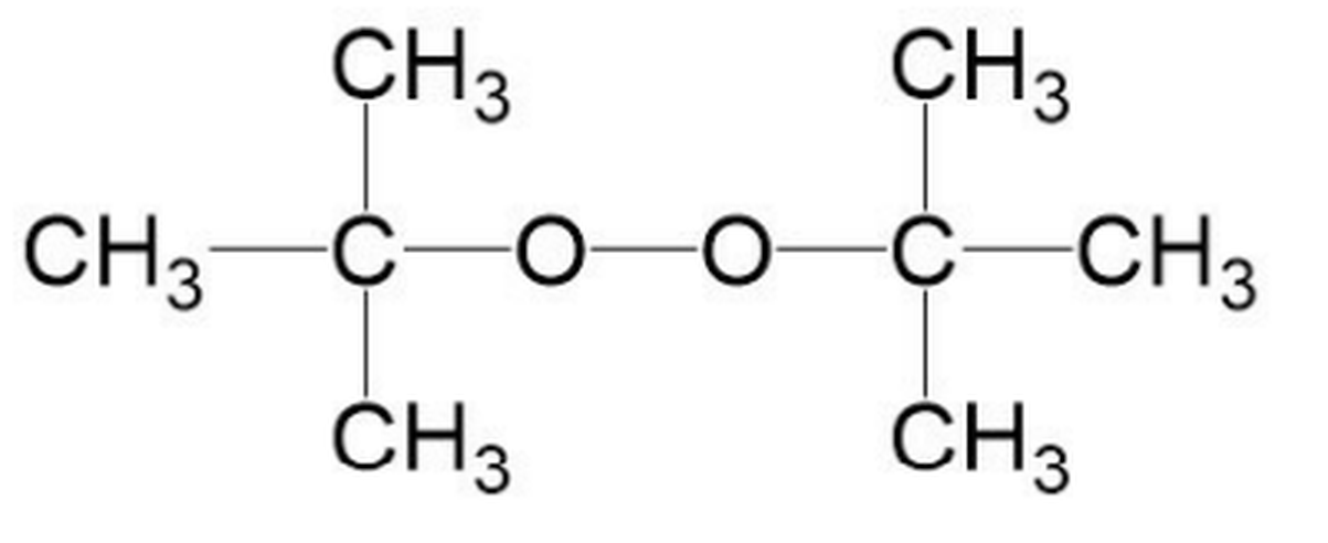 Di-tert-butyl peroxide Molecular Structure