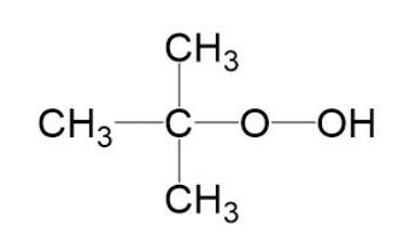Tert-Butyl hydroperoxide Molecular Structure
