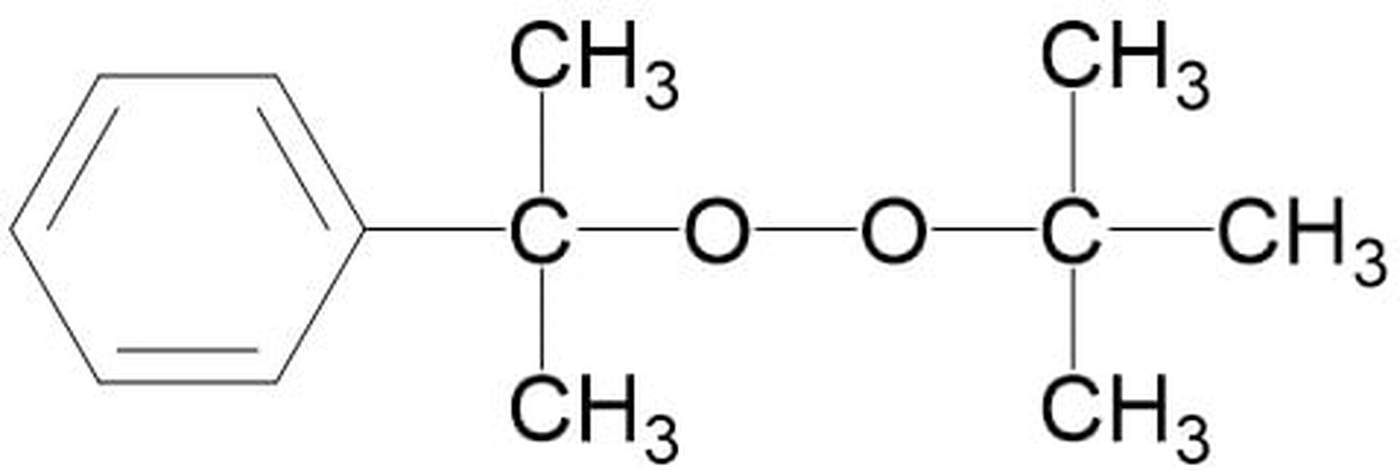 tert-Butyl cumyl peroxide Molecular Structure